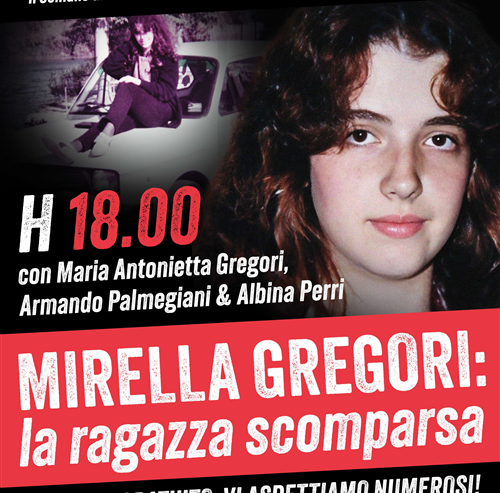 DarkSide MIRELLA GREGORI LARAGAZZA SCOMPARSA